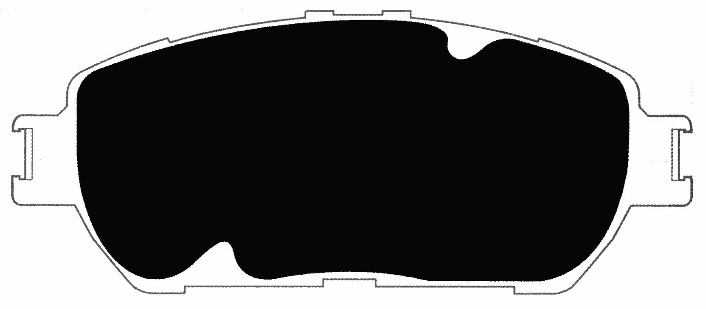 Porterfield Brake Pads for 2015 TOYOTA TACOMA 2WD 5 Lug