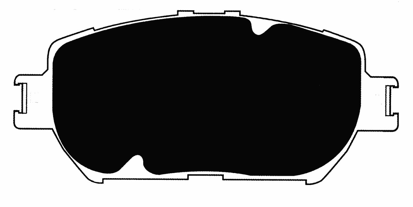 Porterfield Brake Pads for 2006 TOYOTA CAMRY 4 Cyl Made in USA