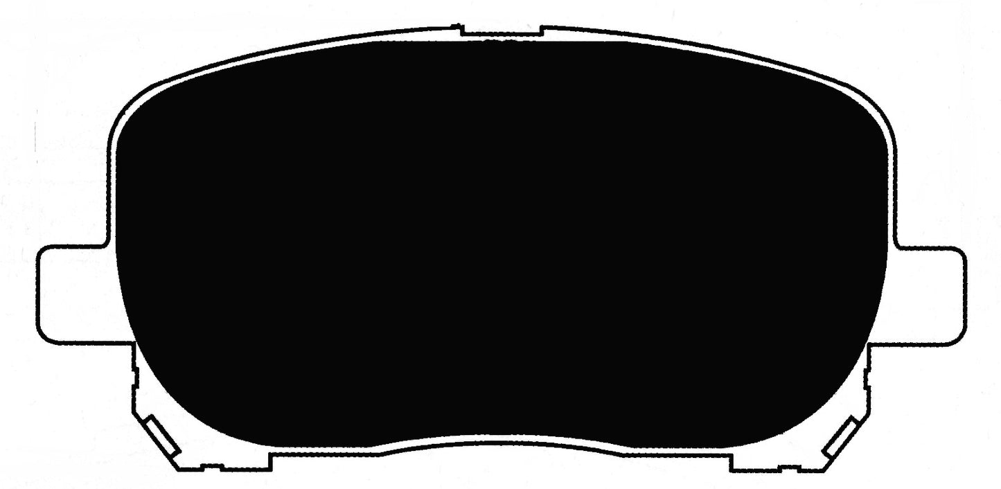 Porterfield Brake Pads for 2006 PONTIAC VIBE GT