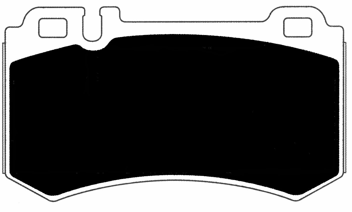 Porterfield Brake Pads for 2005 MERCEDES-BENZ CL55 AMG