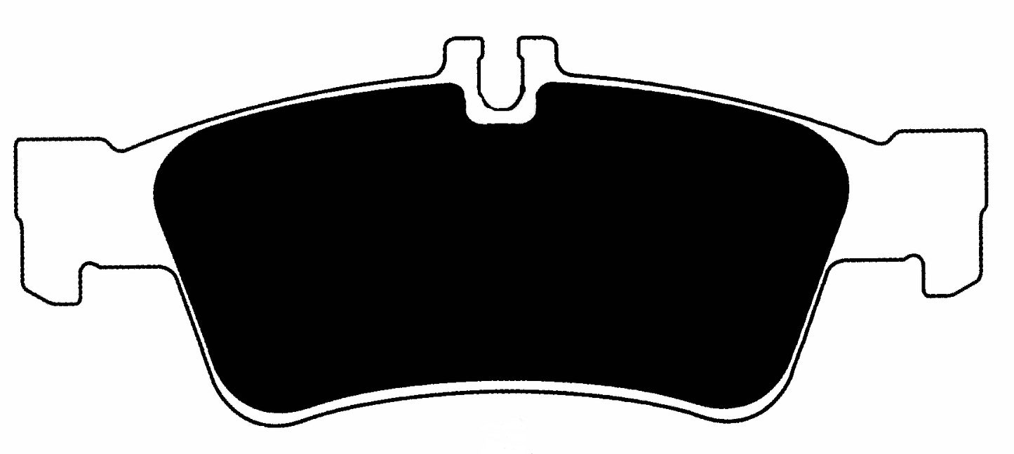 Porterfield Brake Pads for 2003 MERCEDES-BENZ CL550