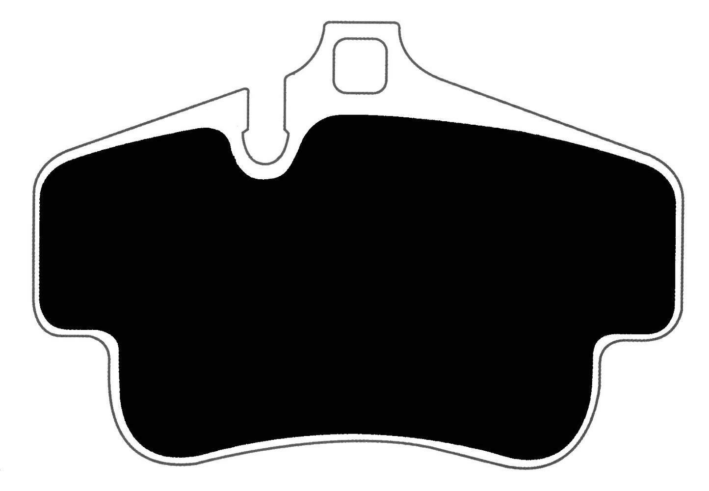 Porterfield Brake Pads for 2006 PORSCHE Boxster S w/Ceramic Discs