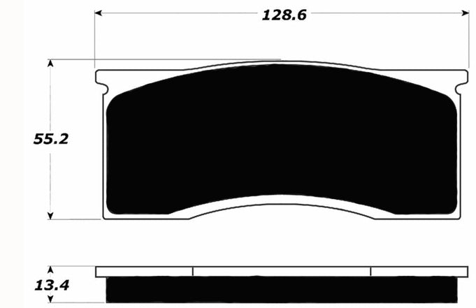 Porterfield Brake Pads for 1964 PLYMOUTH BARRACUDA w/Front Disc