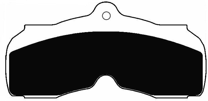 Porterfield Brake Pads for 1967 PONTIAC FIREBIRD w/Front Discs