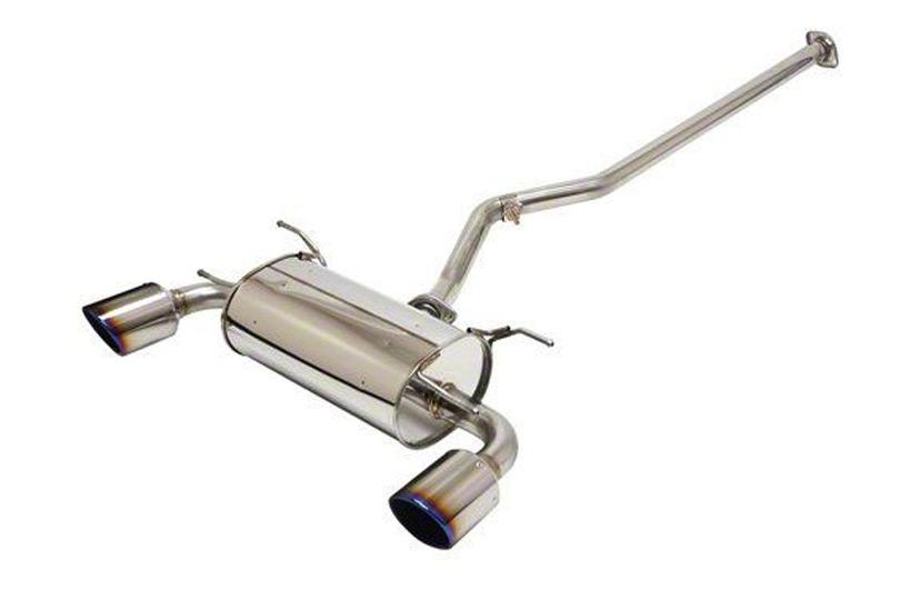 Apexi RS Evo Muffler Titanium Tips - 2008-2012 Mitsubishi Lancer EVO X