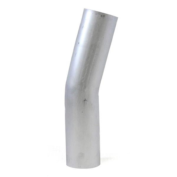 HPS Performance Products HPS 2-1/2" OD 15 Degree Bend 6061 Aluminum Elbow Pipe Tubing 16 Gauge w/ 2 1/2" CLR