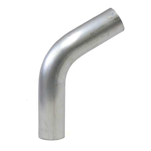 HPS Performance Products HPS 2-1/4" OD 60 Degree Bend 6061 Aluminum Elbow Pipe Tubing 16 Gauge w/ 2-1/4" CLR