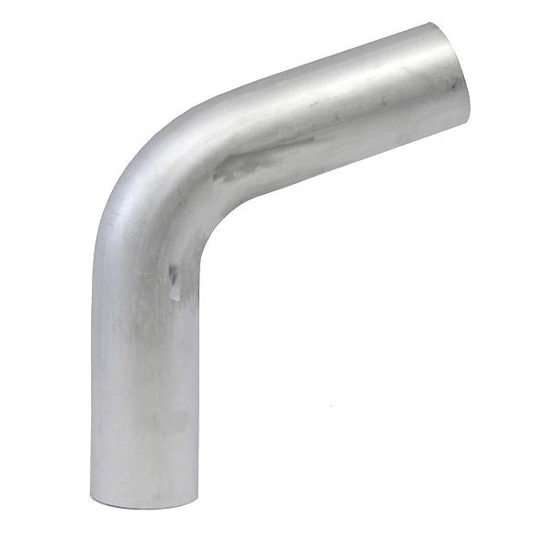 HPS Performance Products HPS 2-1/4" OD 70 Degree Bend 6061 Aluminum Elbow Pipe Tubing 16 Gauge w/ 3" CLR