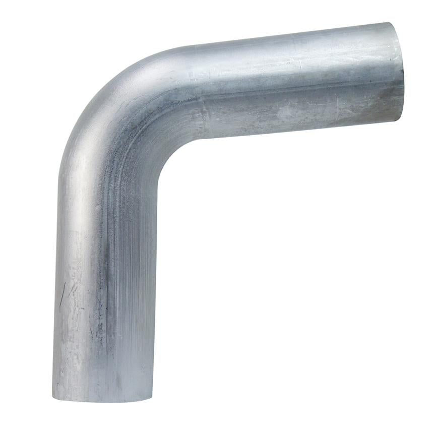 HPS Performance Products HPS 2" OD 80 Degree Bend 6061 Aluminum Elbow Pipe Tubing 16 Gauge w/ 2" CLR