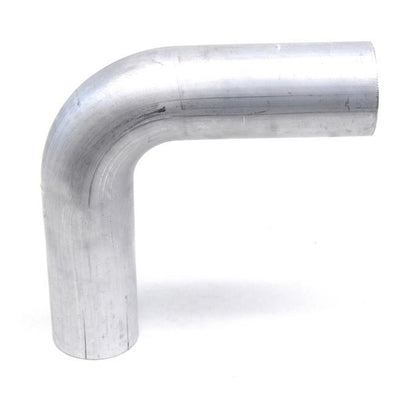 HPS Performance Products HPS 1-1/2" OD 90 Degree Bend 6061 Aluminum Elbow Pipe Tubing 16 Gauge, Mandrel Bent, Mill Finish