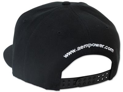 AEM Electronics AEM Logo Hat Black/Yellow Large/Xlarge