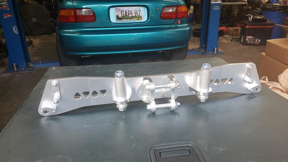 PrivateLabelMfg Precision Works Honda Differential Brace AWD Kit for Honda Civic EG EK Integra DC2