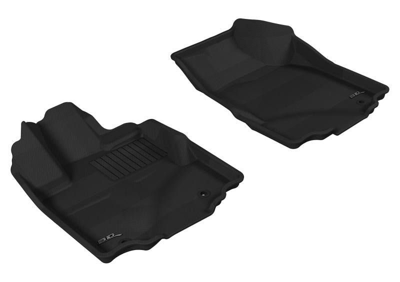 3D MAXpider 2006-2014 Honda Ridgeline Kagu 1st Row Floormat - Gray L1HD03911501 Main Image