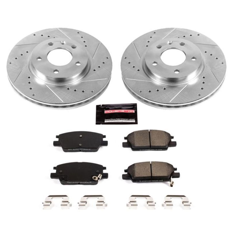 PowerStop PSB Z23 Evolution Kit Brakes, Rotors & Pads Brake Kits - Performance D&S main image