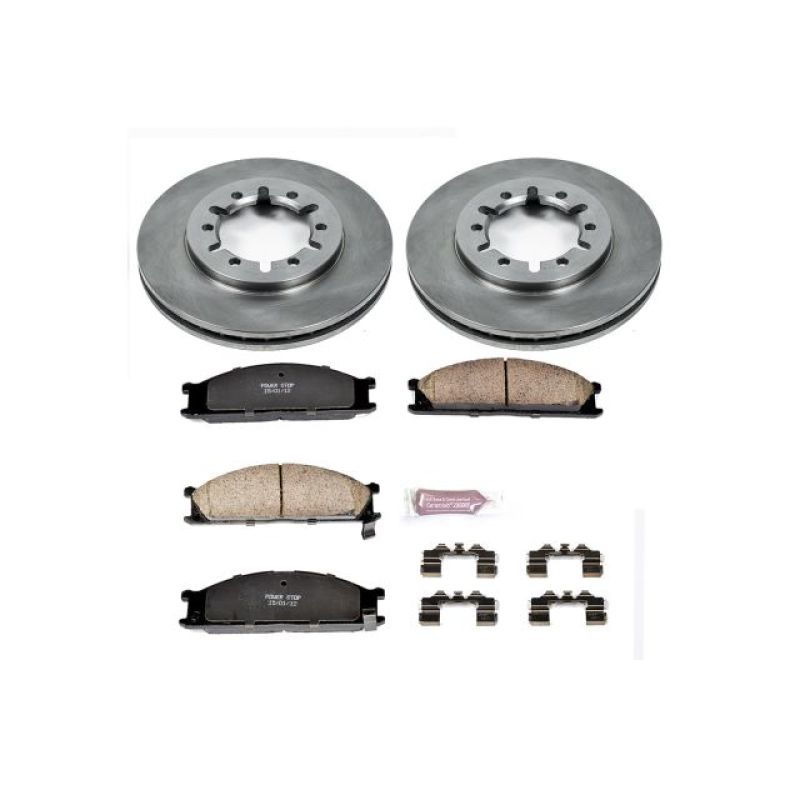 PowerStop PSB Autospecialty Kit Brakes, Rotors & Pads Brake Kits - OE main image