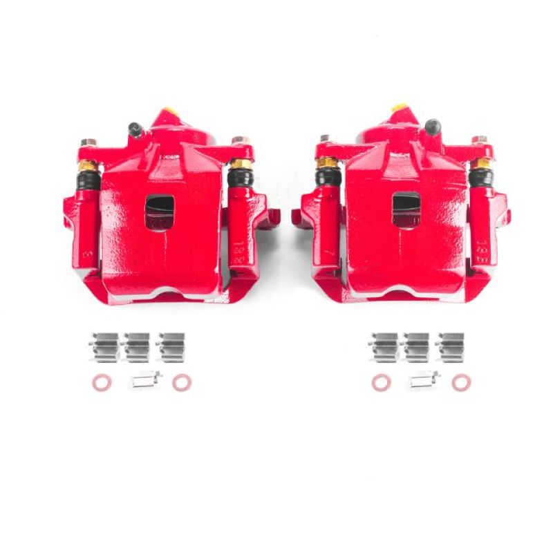 PowerStop PSB Red Calipers Brakes, Rotors & Pads Brake Calipers - Perf main image