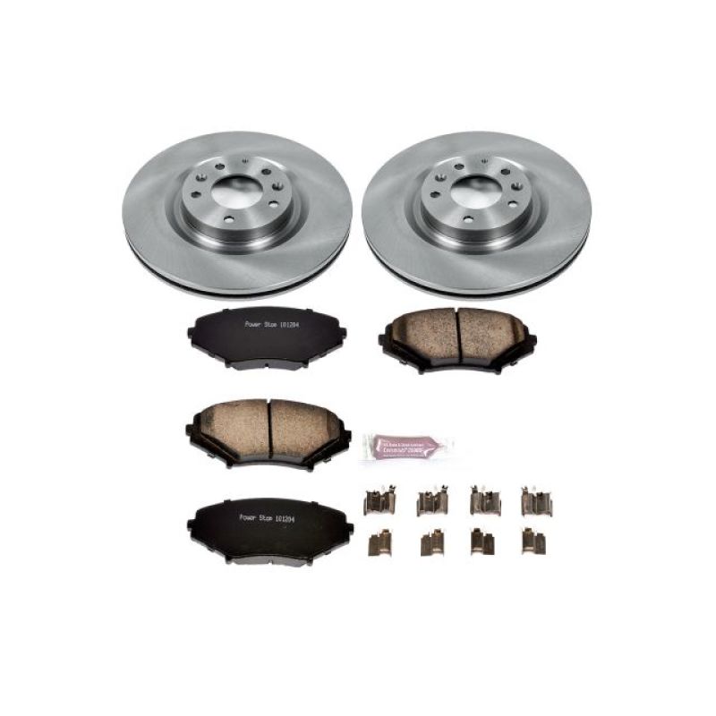 PowerStop PSB Autospecialty Kit Brakes, Rotors & Pads Brake Kits - OE main image