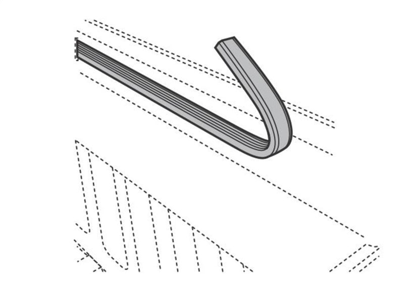 BAK BAK Rail Seals Truck Bed Accessories Truck Bed Rail Protectors main image