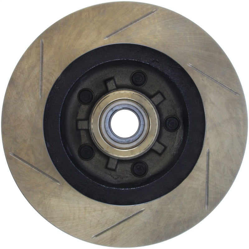 StopTech Sport Slotted Brake Rotor; Front Left