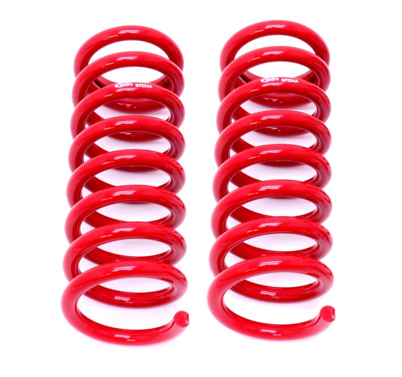 BMR 64-72 A-Body Front Lowering Springs - Red SP034R Main Image