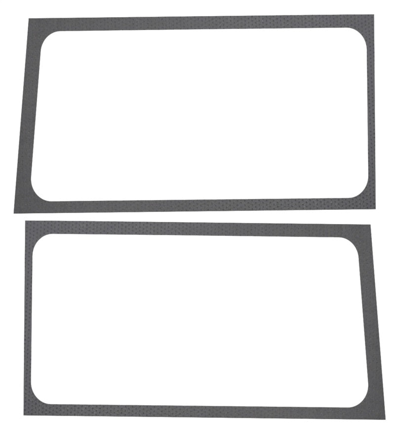 DEI 2019+ Jeep Wrangler JL 2DR Leather Look Side Window Kit - Gray 050271