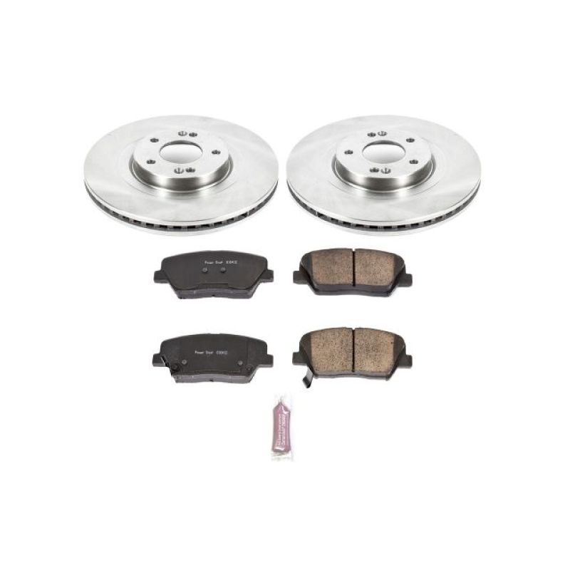 PowerStop PSB Autospecialty Kit Brakes, Rotors & Pads Brake Kits - OE main image