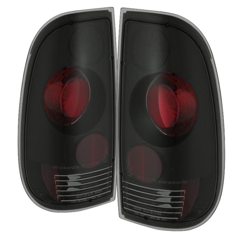 Spyder Ford F150 Styleside 97-03/F250/350/450/550 Euro Style Tail Lights Blk Smke ALT-YD-FF15097-BSM 5078162 Main Image