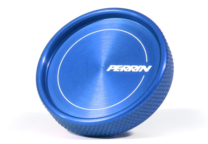 Perrin 02-21 Subaru WRX / 04-21 STI / 00-16 Forester XT Oil Fill Cap - Blue PSP-ENG-711BL