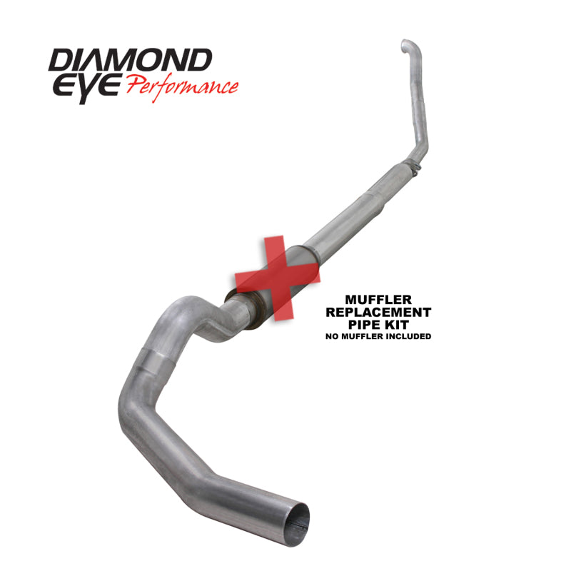 Diamond Eye Performance DEP Turbo Back Exhaust Kit AL Exhaust, Mufflers & Tips Turbo Back main image