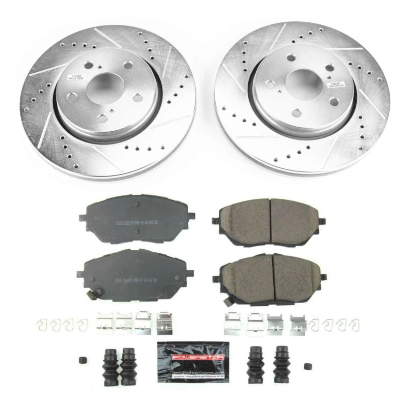 PowerStop PSB Z23 Evolution Kit Brakes, Rotors & Pads Brake Kits - Performance D&S main image