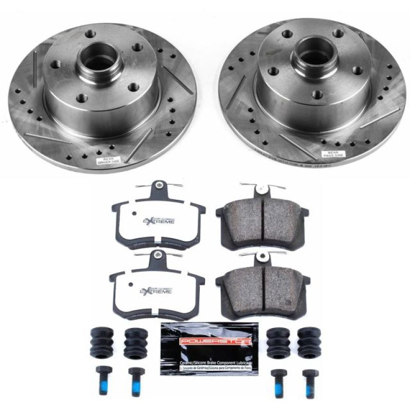 PowerStop PSB Z26 Street Warrior Kit Brakes, Rotors & Pads Brake Kits - Performance D&S main image