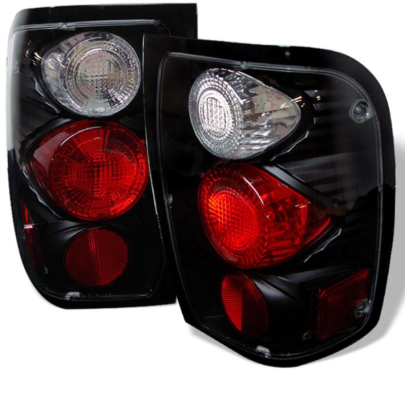 Spyder Ford Ranger 98-00 Euro Style Tail Lights Black ALT-YD-FR98-BK 5003805 Main Image