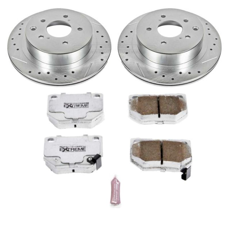 PowerStop PSB Z26 Street Warrior Kit Brakes, Rotors & Pads Brake Kits - Performance D&S main image