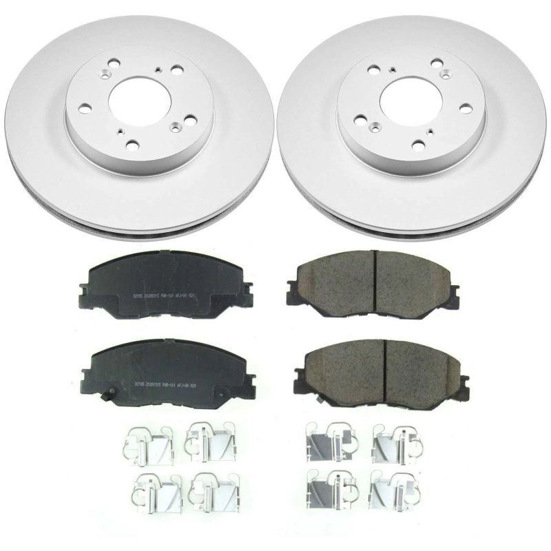 PowerStop PSB Z17 Evolution Coated Kit Brakes, Rotors & Pads Brake Kits - Performance Blank main image