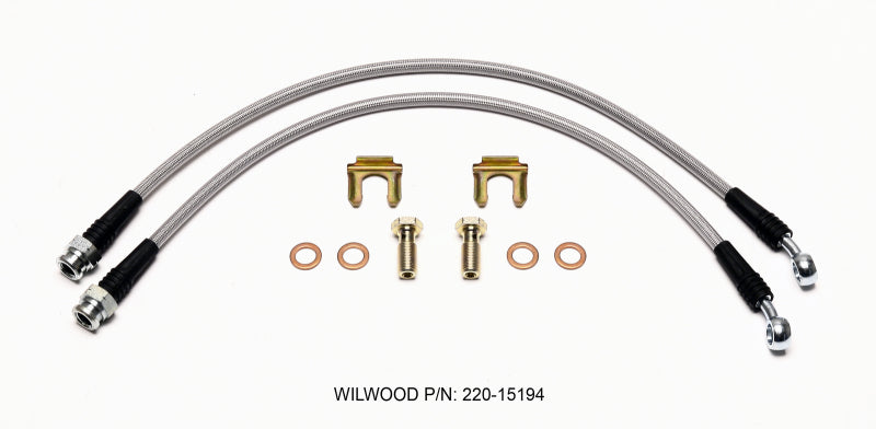 Wilwood Flexline Kit Front C6 Corvette (non-Z06) 220-15194