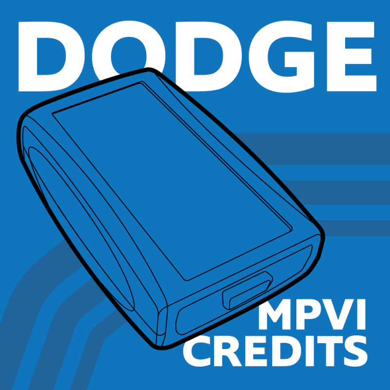 HPT Dodge MPVI1 Credit (Serial Number, Email, and Application Key Required In Order Notes) M01-3-001