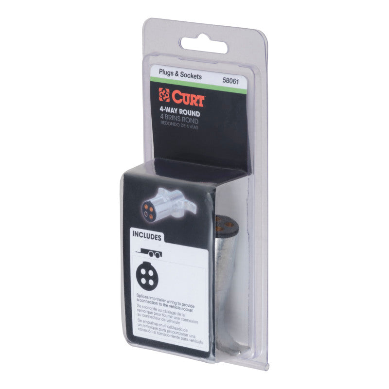 Curt CUR Connector Plugs & Sockets Engine Components Wiring Connectors main image
