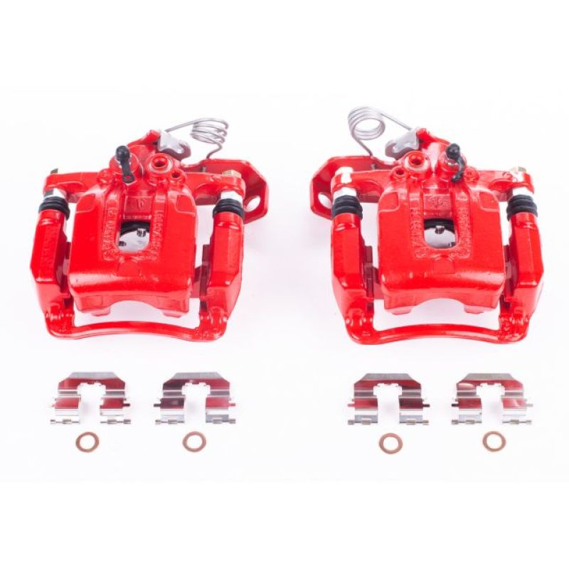 PowerStop PSB Red Calipers Brakes, Rotors & Pads Brake Calipers - Perf main image