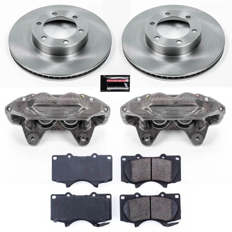 PowerStop PSB Autospecialty Kit w/Cals Brakes, Rotors & Pads Brake Kits - OE main image