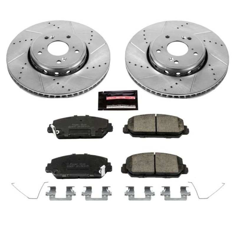 PowerStop PSB Z23 Evolution Kit Brakes, Rotors & Pads Brake Kits - Performance D&S main image