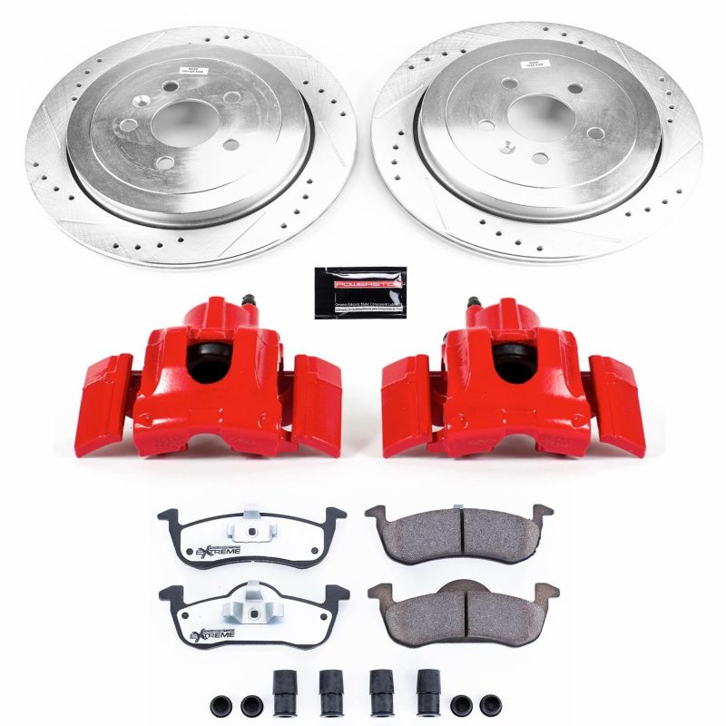 PowerStop PSB Z36 Truck & Tow Kit w/Cals Brakes, Rotors & Pads Brake Kits - Performance D&S main image