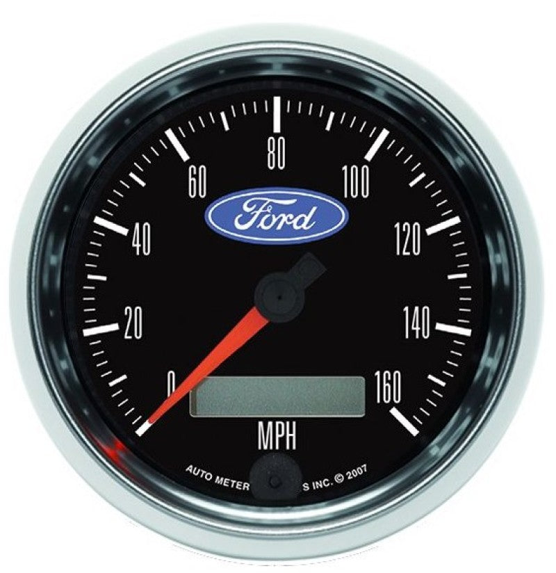 Autometer Ford 3-3/8in. 160MPH Electric Programmable Speedometer Gauge 880824