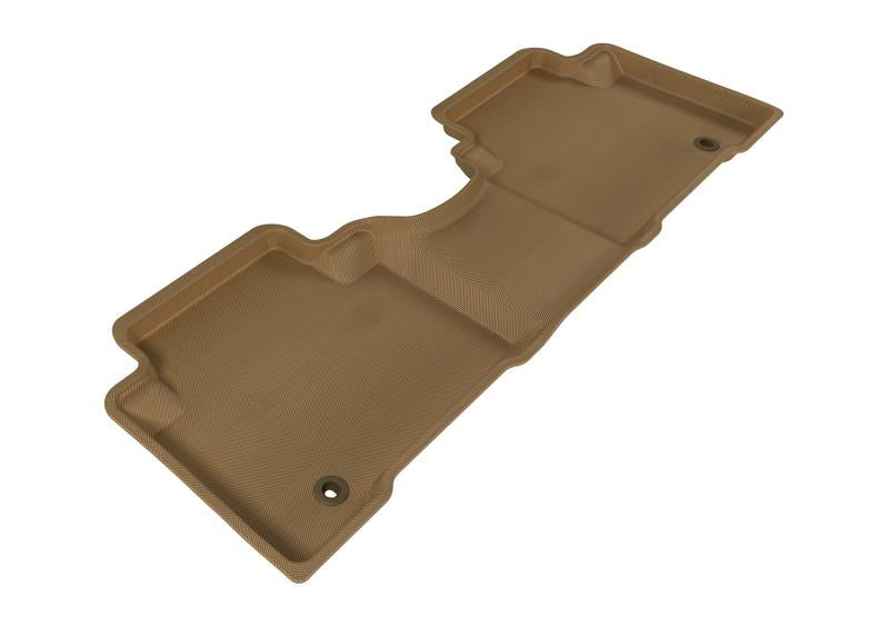 3D MAXpider 2013-2018 Hyundai Santa Fe Sport Kagu 2nd Row Floormats - Tan L1HY01721502 Main Image