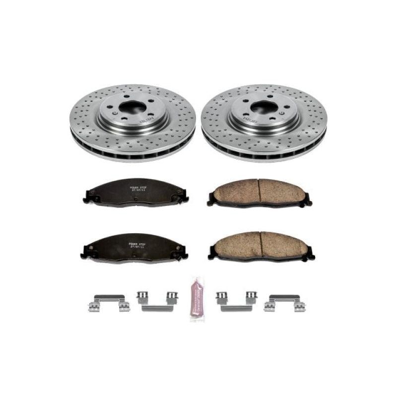 PowerStop PSB Autospecialty Kit Brakes, Rotors & Pads Brake Kits - OE main image