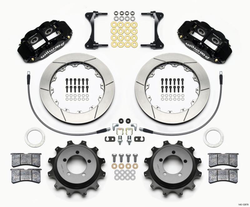 Wilwood Narrow Superlite 4R Rear Kit 12.88in 99-05 WRX / 99-07 Impreza 140-12878 Main Image