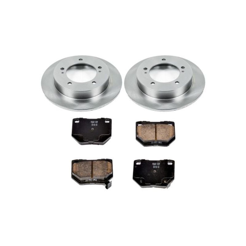 PowerStop PSB Autospecialty Kit Brakes, Rotors & Pads Brake Kits - OE main image