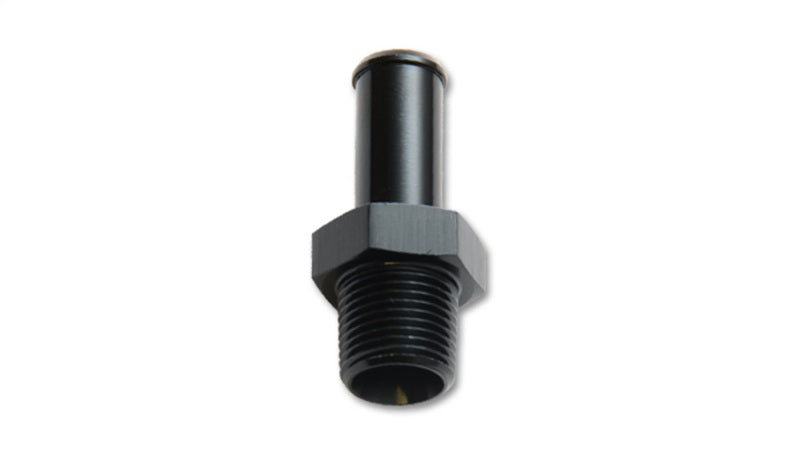 Vibrant Male NPT to Hose Barb Straight Adapter Fitting; NPT Size: 3/8"