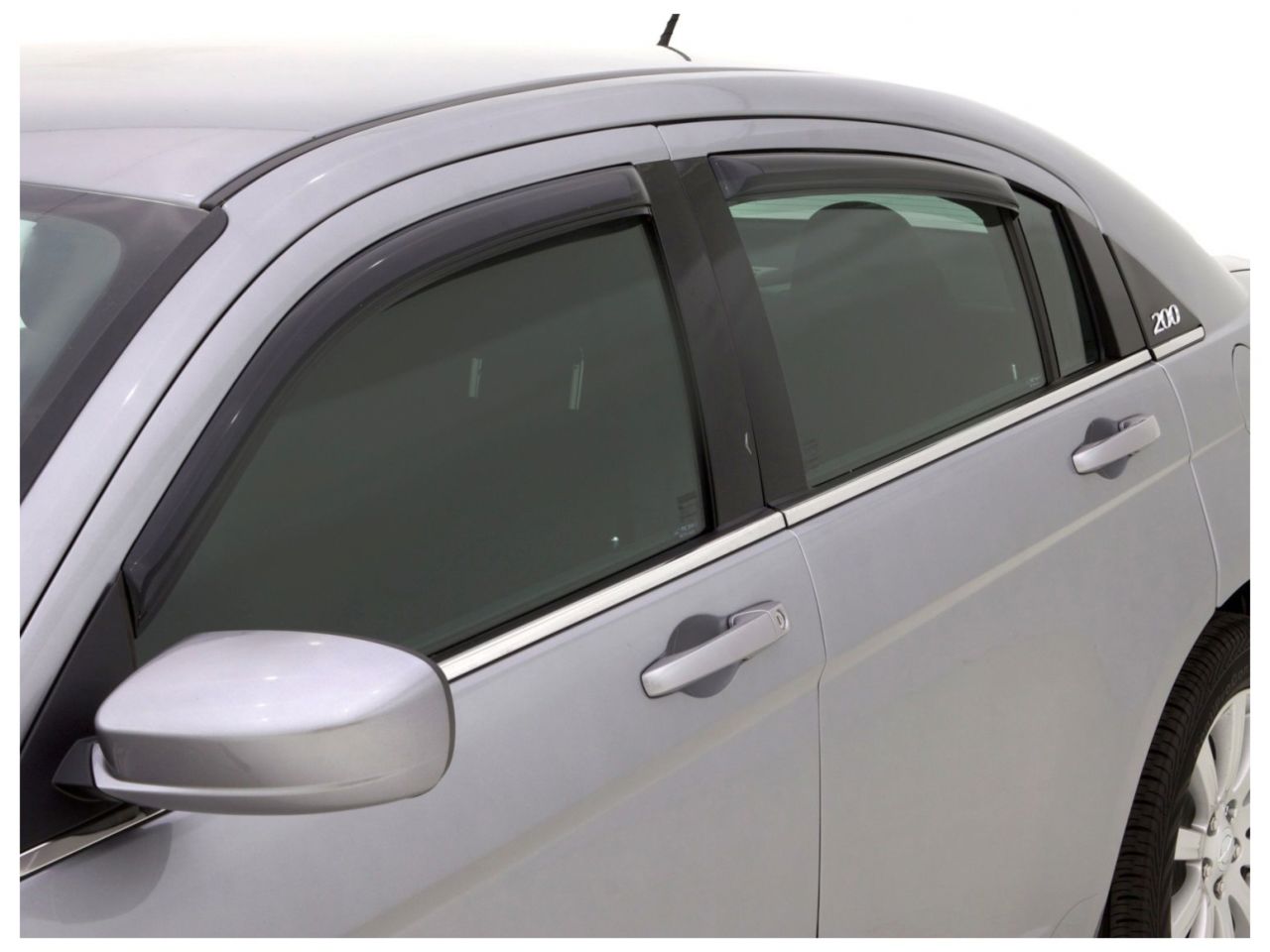 Auto Ventshade In-Channel Ventvisor Side Window Deflector, 4-Piece Set for 2007-2010