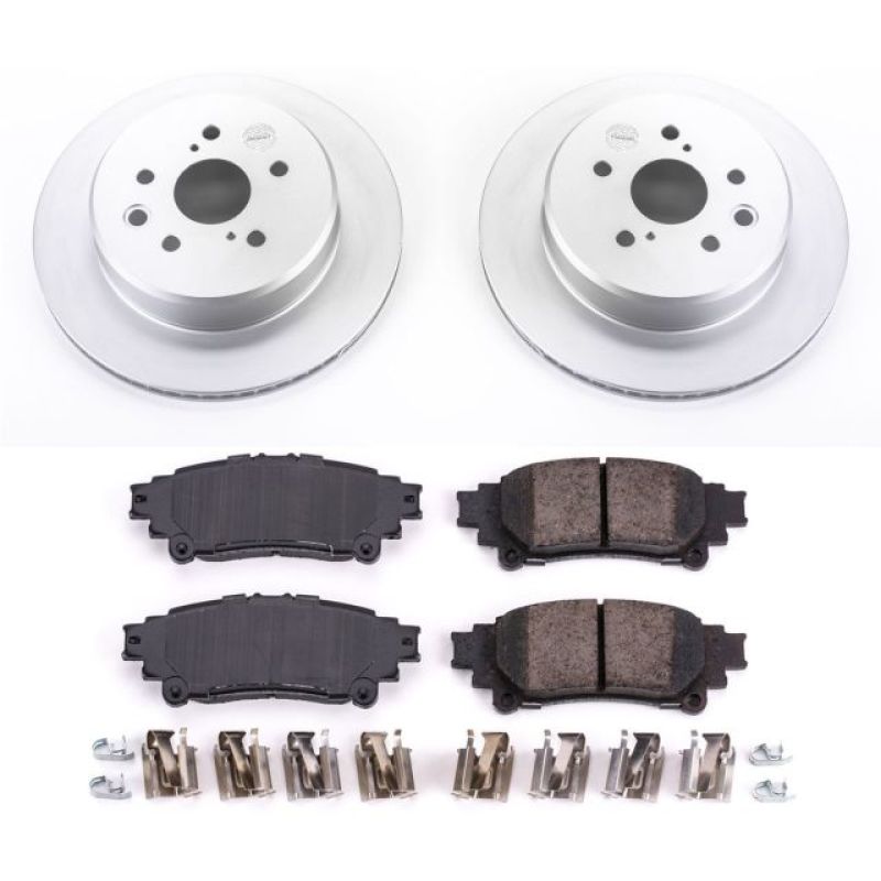 PowerStop PSB Z17 Evolution Coated Kit Brakes, Rotors & Pads Brake Kits - Performance Blank main image