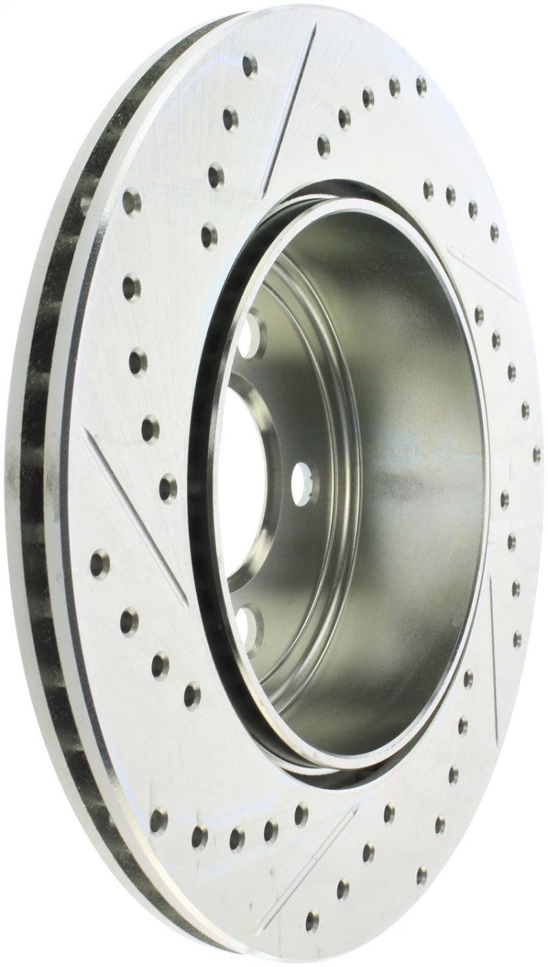 StopTech Select Sport 2011-2012 Dodge Challenger RT Drilled and Slotted Rear Left Brake Rotor 227.63062L